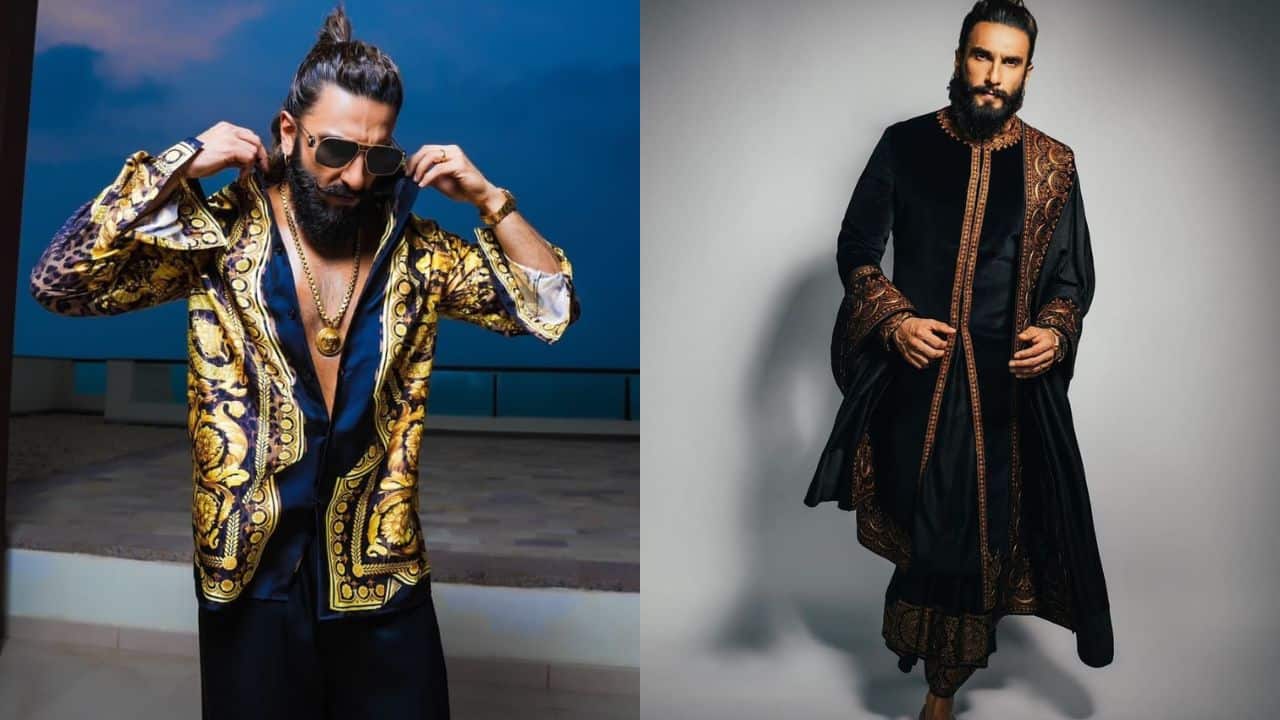 From Versace to Sherwani: Ranveer Singh's regal fashion reigns supreme
