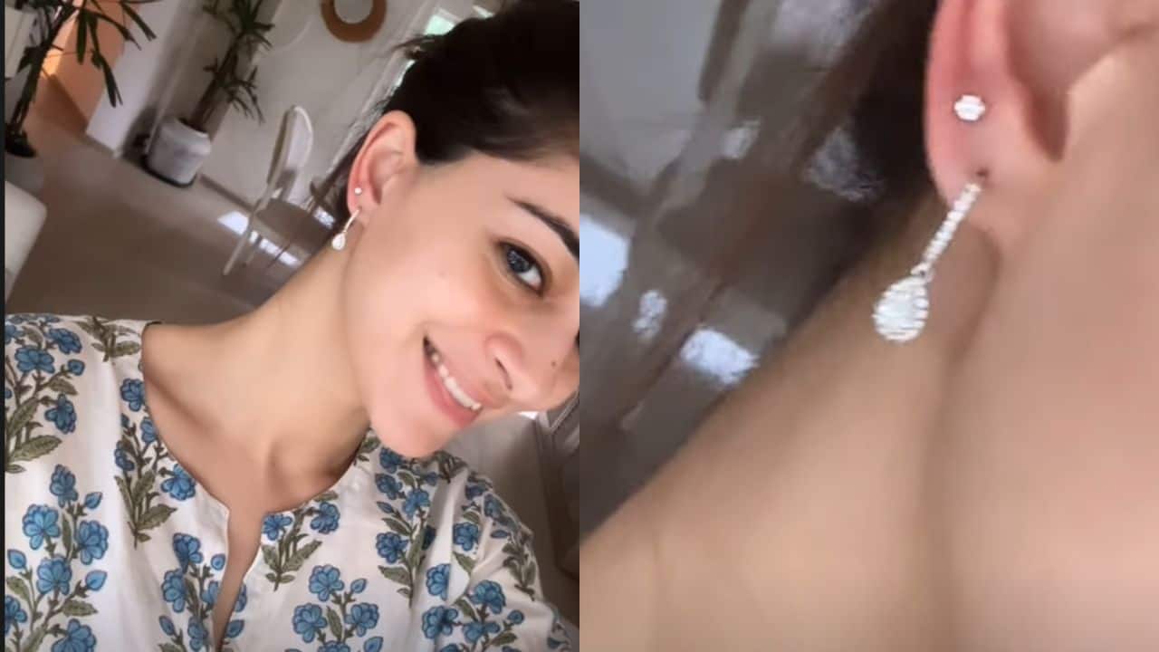 Ananya Panday shows off new piercing and calls it cute, See pics