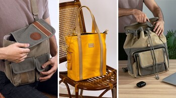 Practicality is a major consideration for today's youngsters and bags with multiple compartments, detachable straps, and convertible designs (such as backpacks that transform into totes) are highly sought after (Images: Mona B)