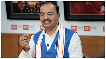 Uttar Pradesh deputy CM Keshav Maurya (Courtesy: PTI photo)