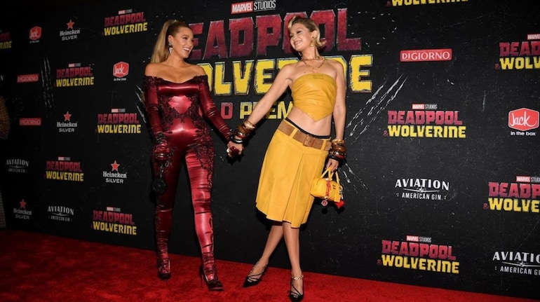 Blake Lively and Gigi Hadid rock Deadpool & Wolverine premiere in high fashion  looks