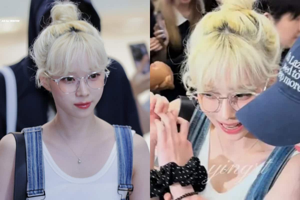 aespa gets mobbed by fans at Seoul airport; crowd gets unruly causing safety concerns