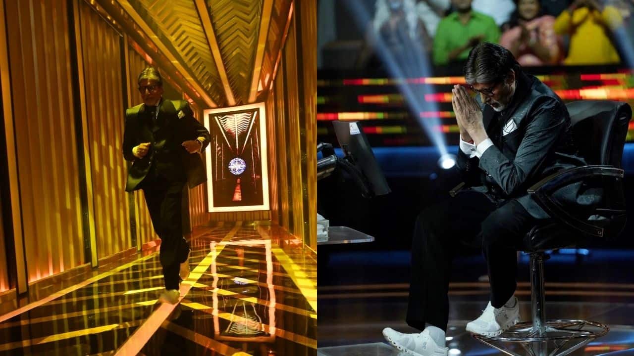 Amitabh Bachchan kicks off first day of Kaun banega crorepati season 16 shoot: "The run Is on"