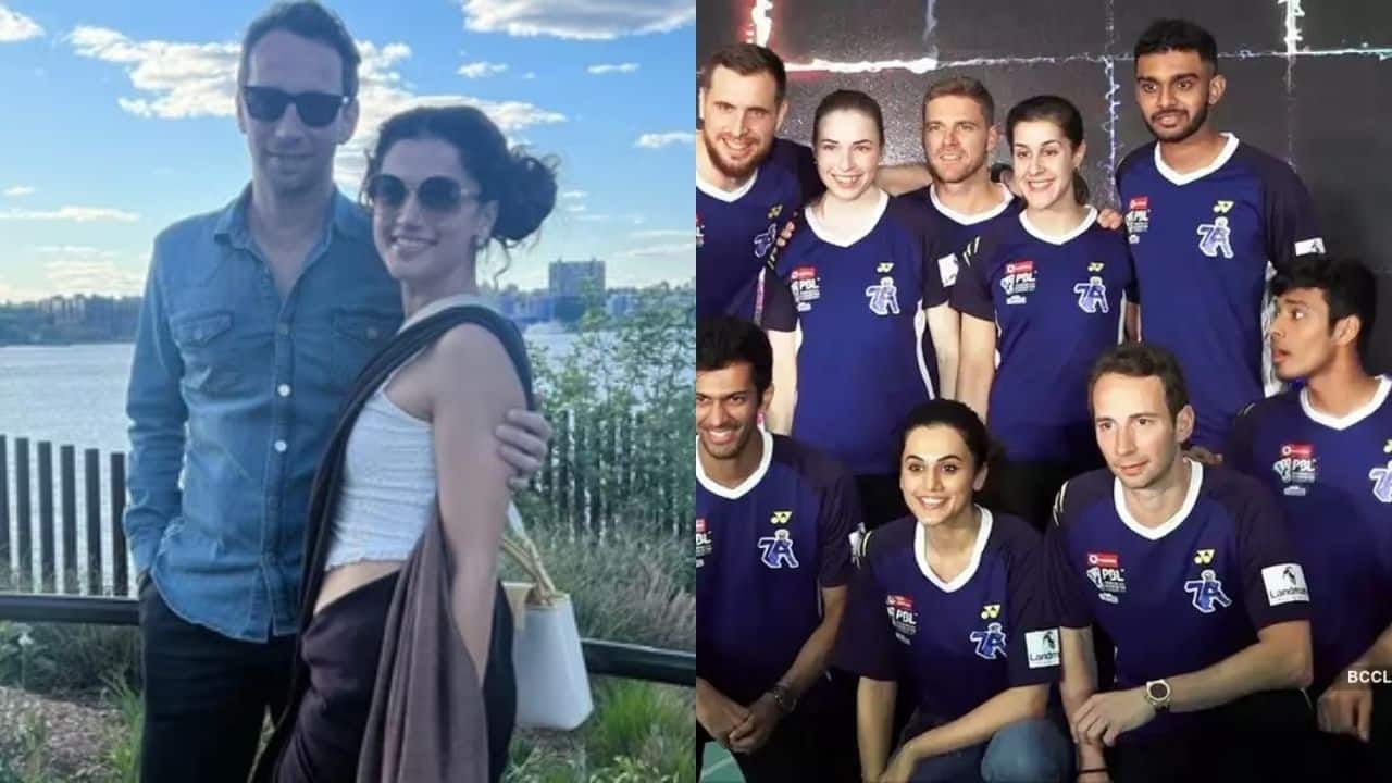 Taapsee Pannu is set to attend Paris Olympics 2024 to support husband, badminton coach Mathias Boe, calls it "once in a lifetime opportunity"