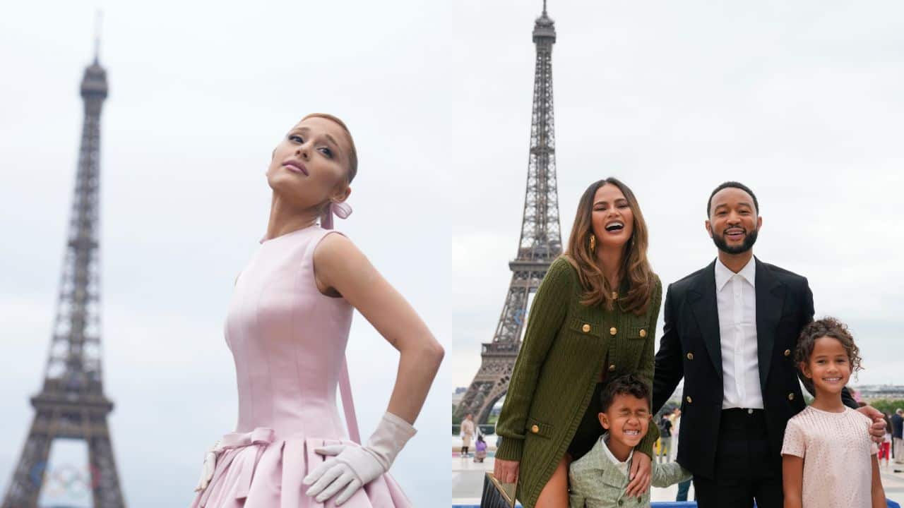 Paris Olympics 2024 kickstarts with celebs like Chrissy Teigen-John Legend, Ariana Grande-Cynthia Erivo and others