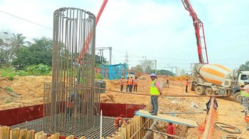 The deadline for completing the entire 148-km suburban rail project is December 2027.