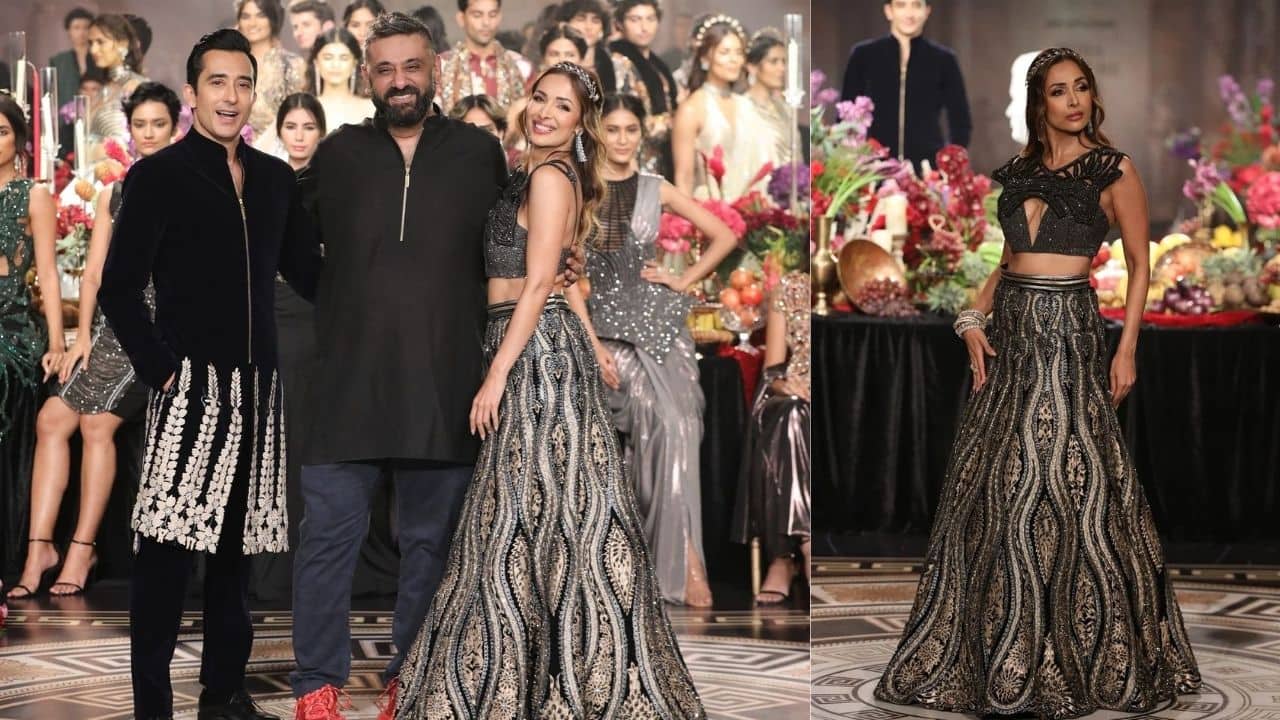 ICW 2024: Malaika Arora dazzles on the runway, feeling like a "Fierce Goddess" with designer's perfect blouse choice