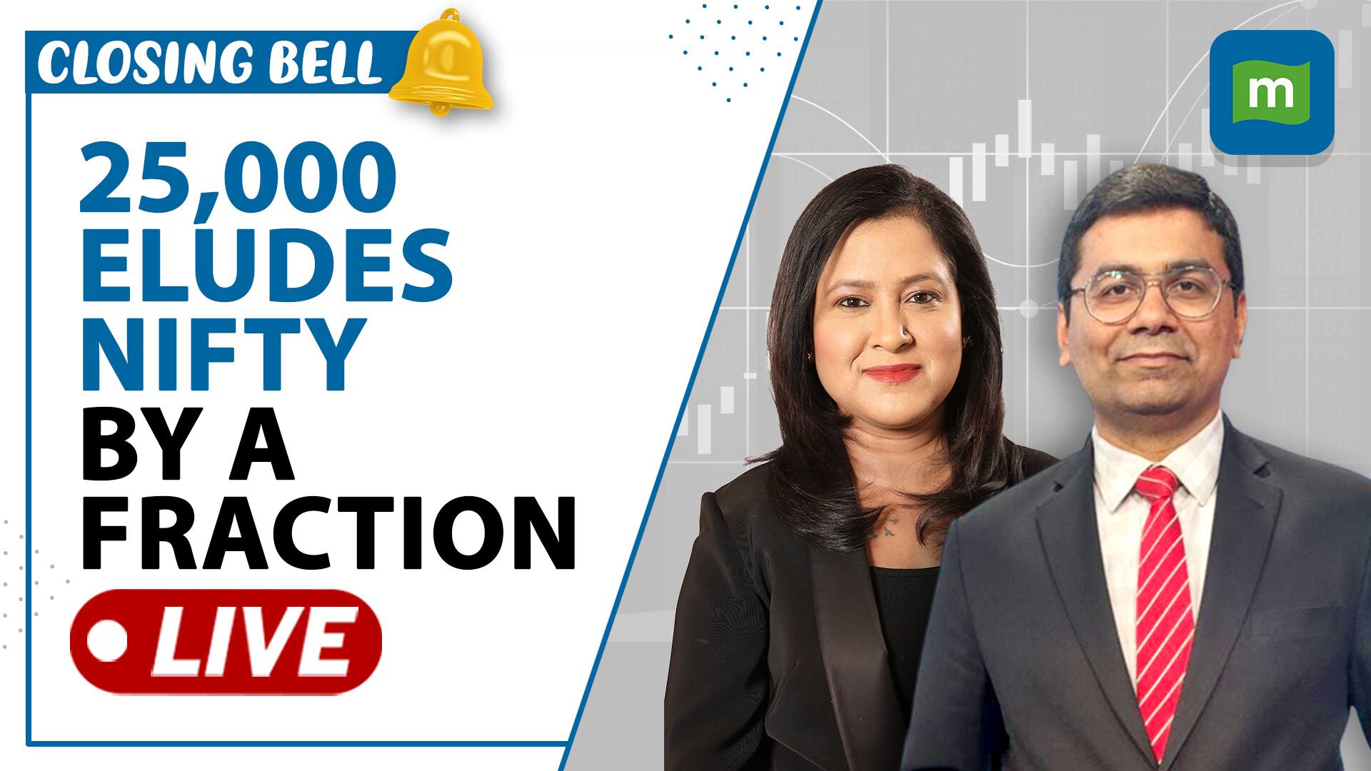 Live: Nifty comes within kissing distance of 25k but takes a u-turn; PSU banks surge | Closing Bell