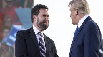 Branding Trump and Vance 'weird (File)