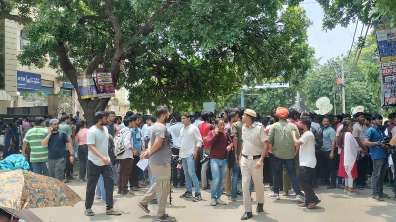 The Delhi Police arrested the owner and coordinator of the coaching center, charging them with culpable homicide, among other offenses. Additionally, seven individuals, including the driver of an SUV, were arrested in connection with the incident. (Image: Moneycontrol/Siddharth Chakravorty)