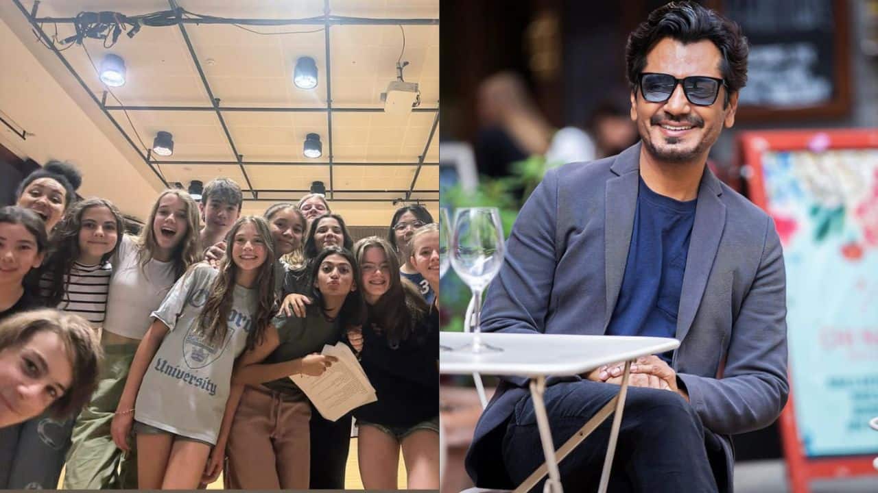 Nawazuddin Siddiqui's daughter Shora takes acting workshop, father-daughter duo spend quality time in London