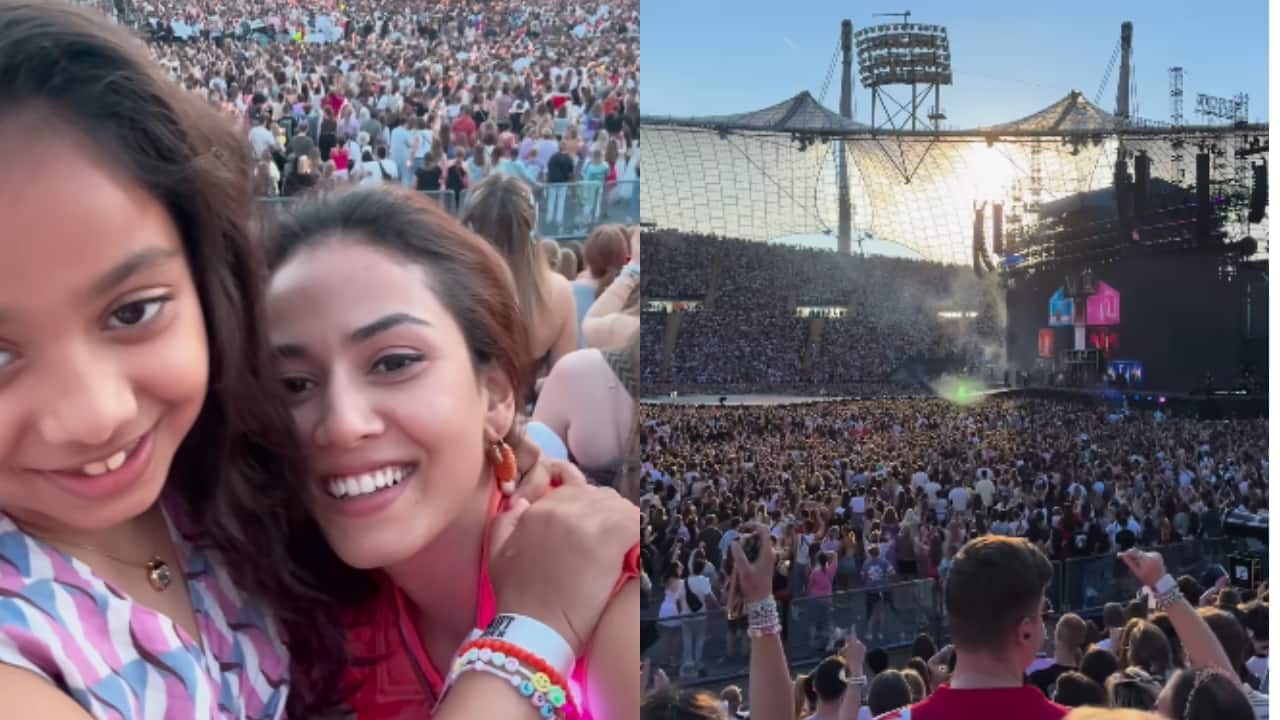 Mira Kapoor shares a special mother-daughter moment with Misha from Taylor Swift’s show, watch