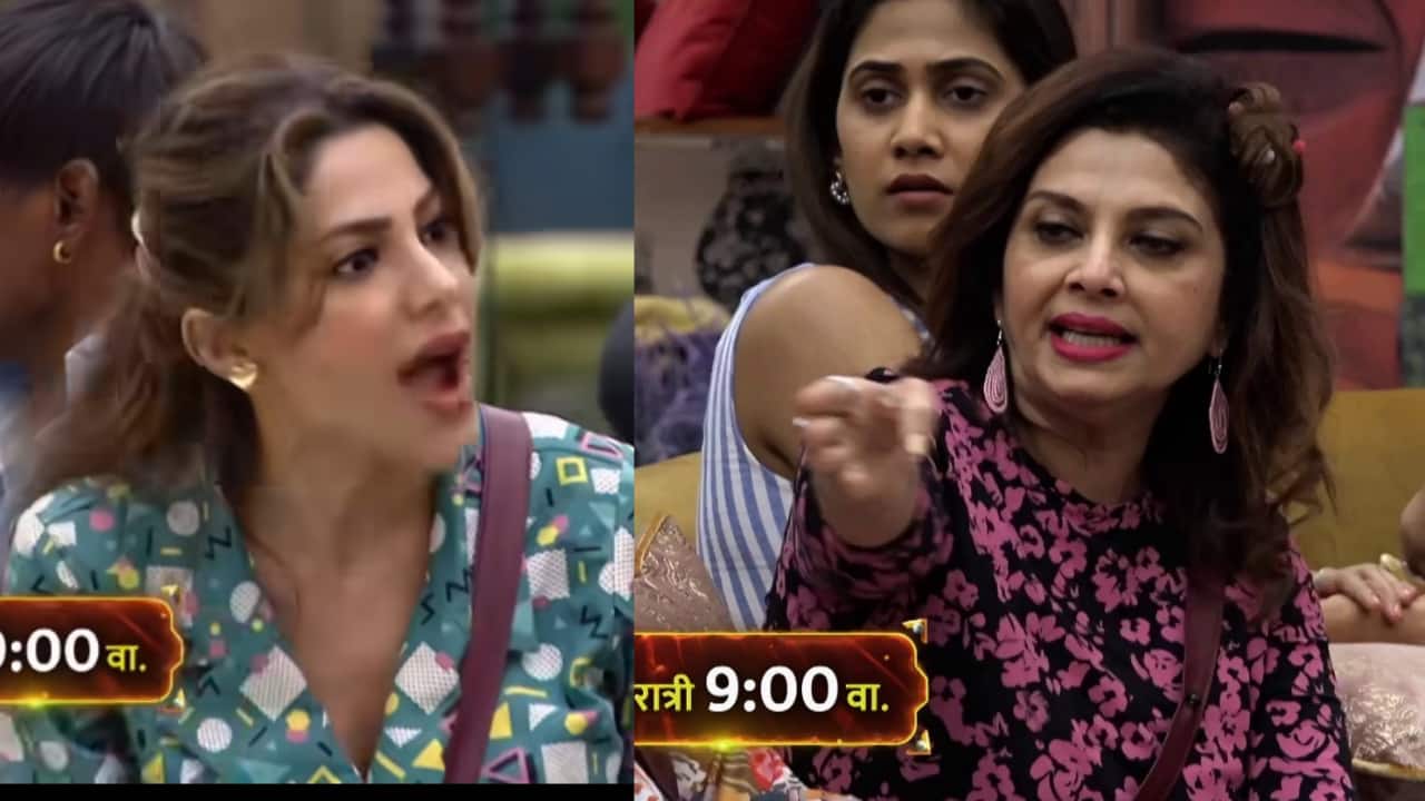 Bigg Boss Marathi 5: Varsha Usgaonkar asks Nikki Tamboli not to fight with her for footage; latter replies “I have done Hindi season, don’t need it”