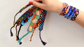 Friendship bands: You can make stylish Macramé bands out of cotton cord or some other strong thread. Add tiny beads or other charm-beads into the knots for more elegance (Image: Canva)