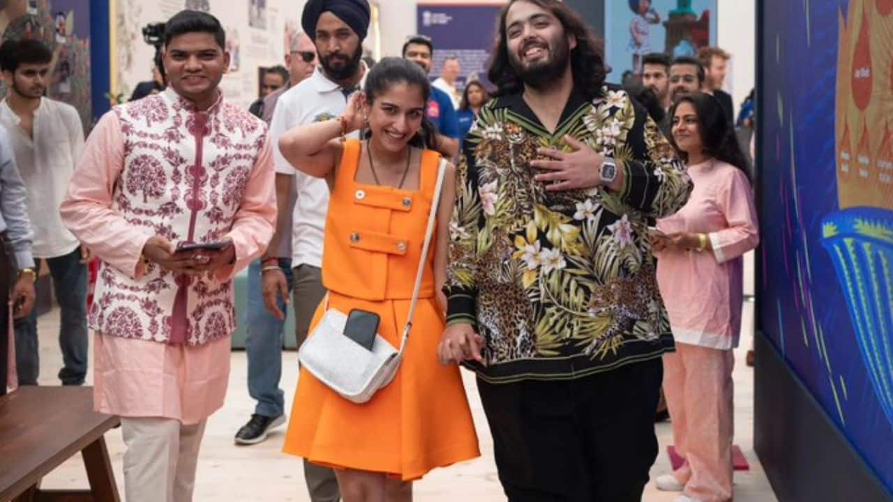 Newlyweds Anant Ambani, Radhika Merchant and Isha Ambani Piramal, Mukesh Ambani spotted together at Paris Olympics 2024