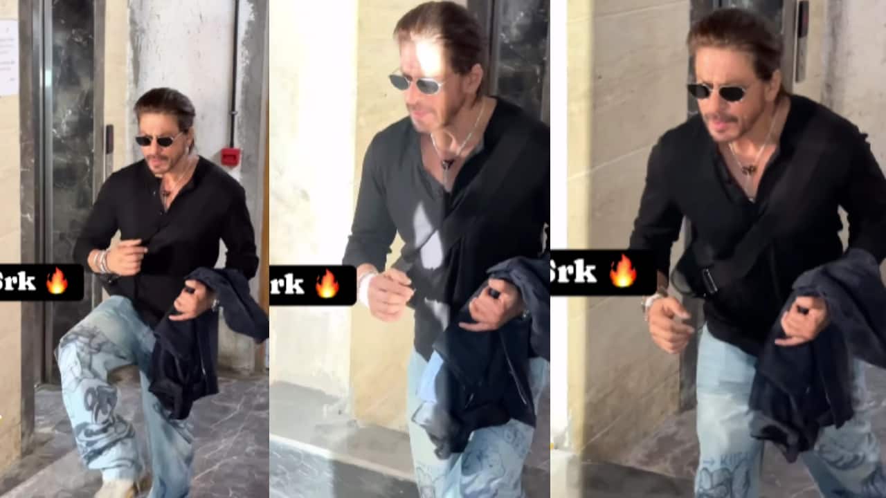 Shah Rukh Khan spotted entering Bandra restaurant amid eye surgery speculations