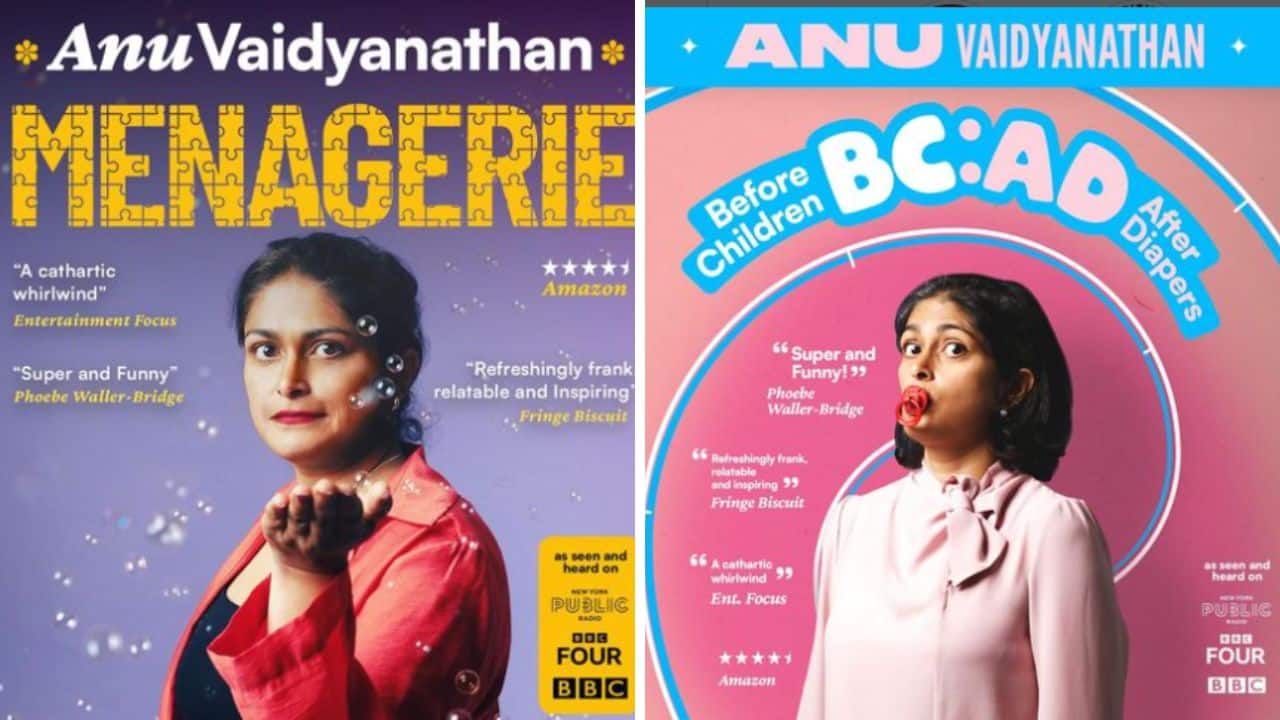 Anu Vaidyanathan’s Menagerie, BC:AD - Before Children, After Diapers to premiere at the Edinburgh Fringe Fest