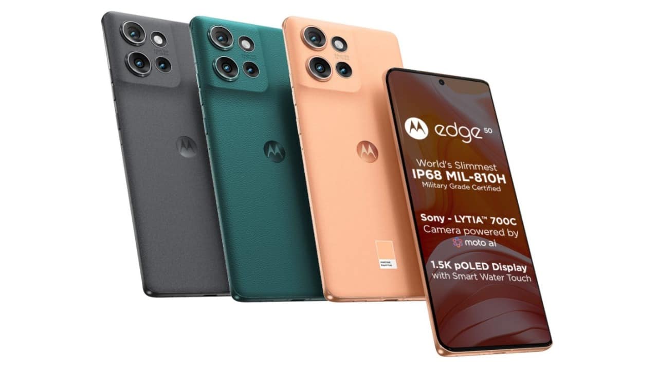 Motorola Edge 50 with Snapdragon 7 Gen 1 SoC, military-grade durability launched in India: Price, specs