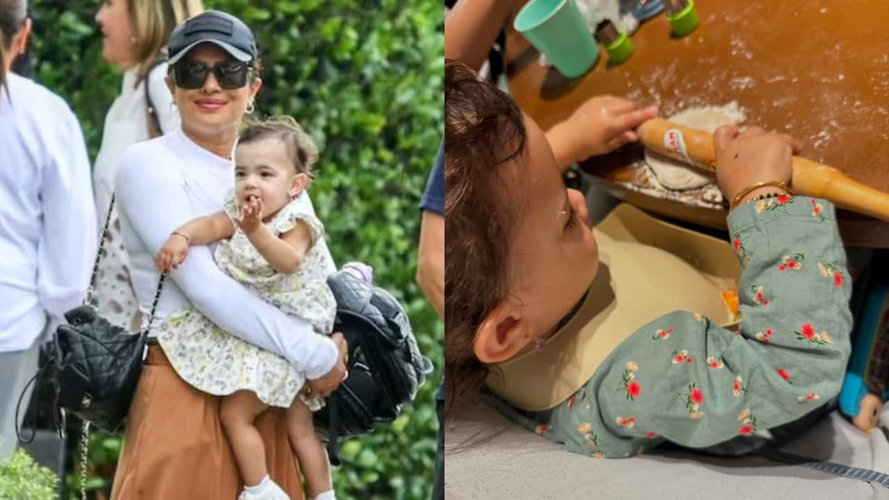 Priyanka Chopra feels proud as daughter Malti Marie makes Roti, enjoys home cook food after returning from The Bluff set