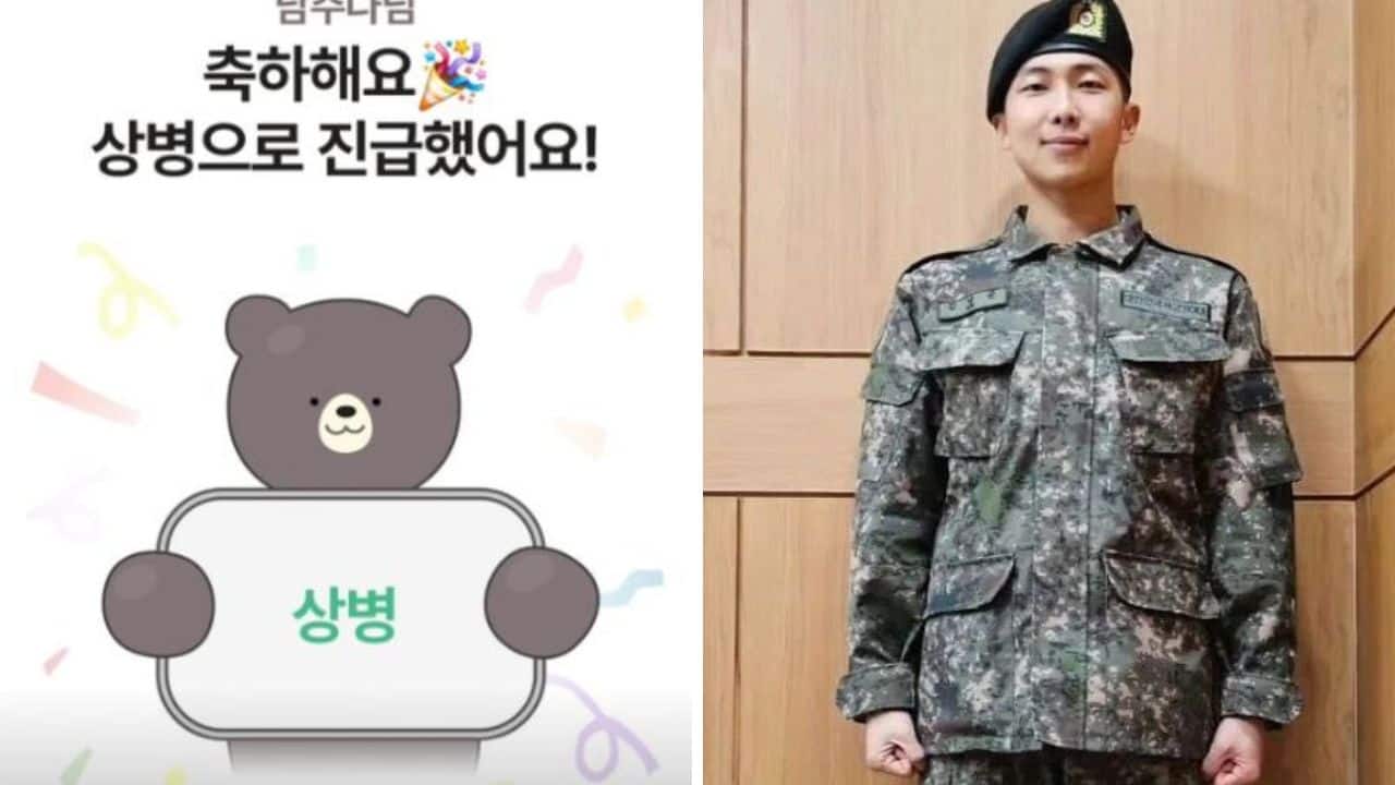BTS’ RM gets promoted to Corporal rank in military; ARMYs celebrate