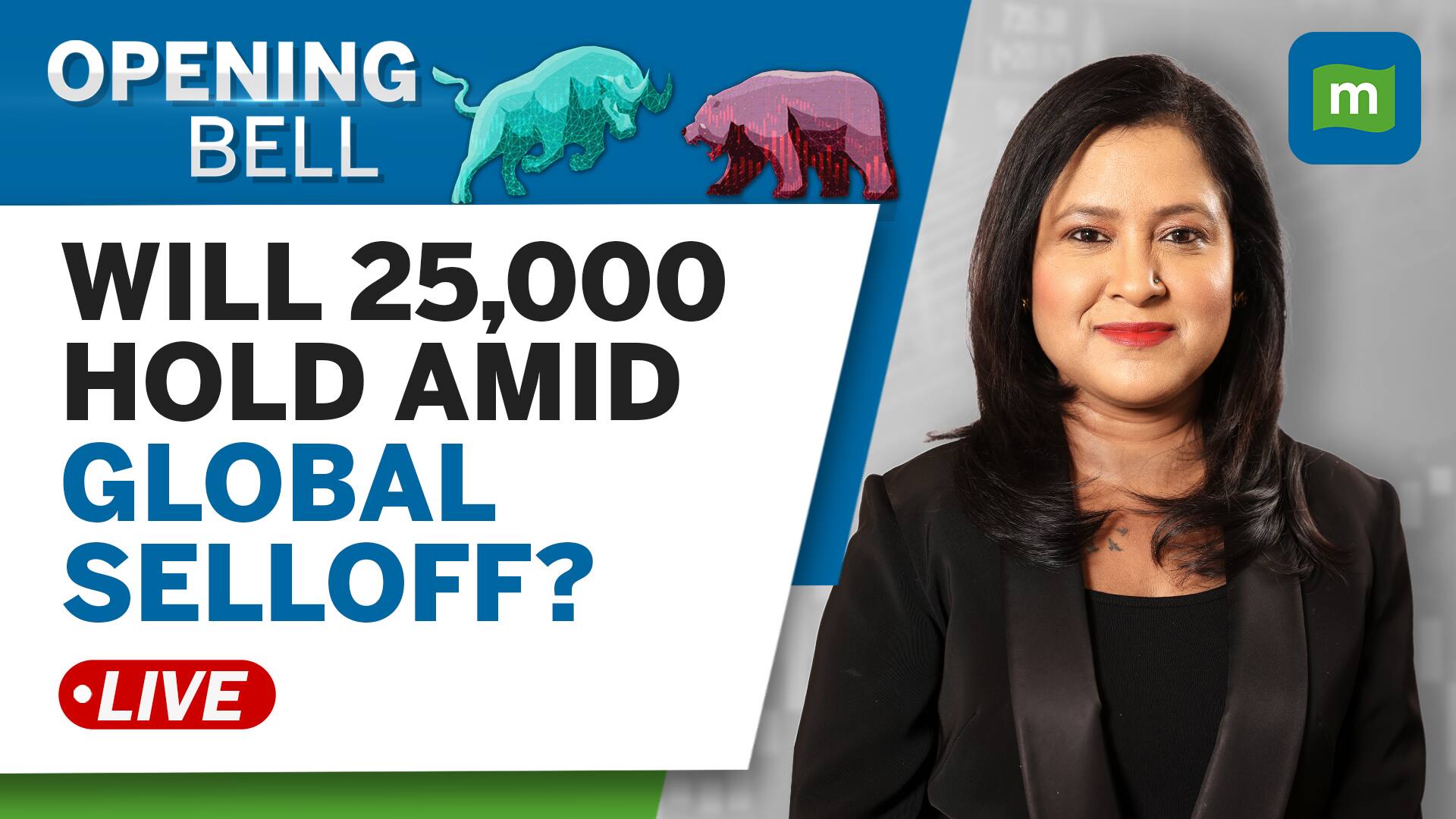 Live: Can Nifty defend 25,000 amid global selloff? Ola Electric IPO opens | Opening Bell