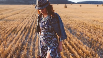 sachin and babi light blue dress How to Style a Maxi Dress for Winter? Style in Winter