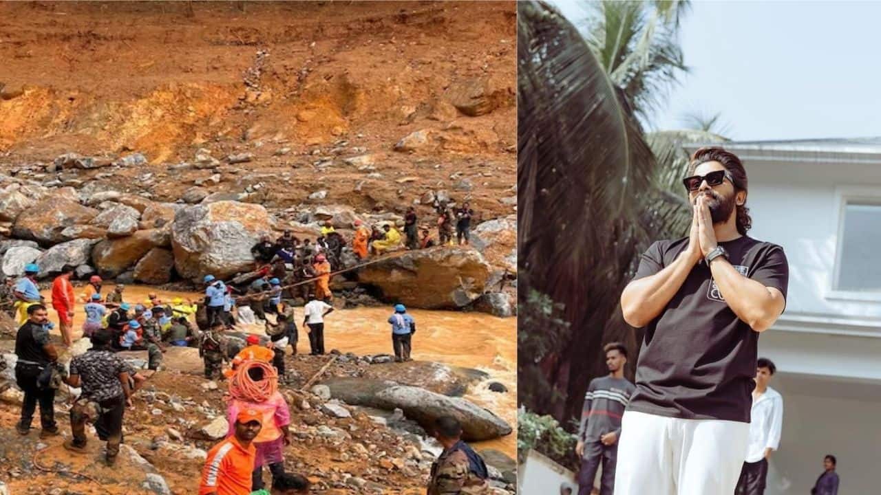 Allu Arjun donates Rs 25 lakh to Kerala CM relief fund following Wayanad landslide