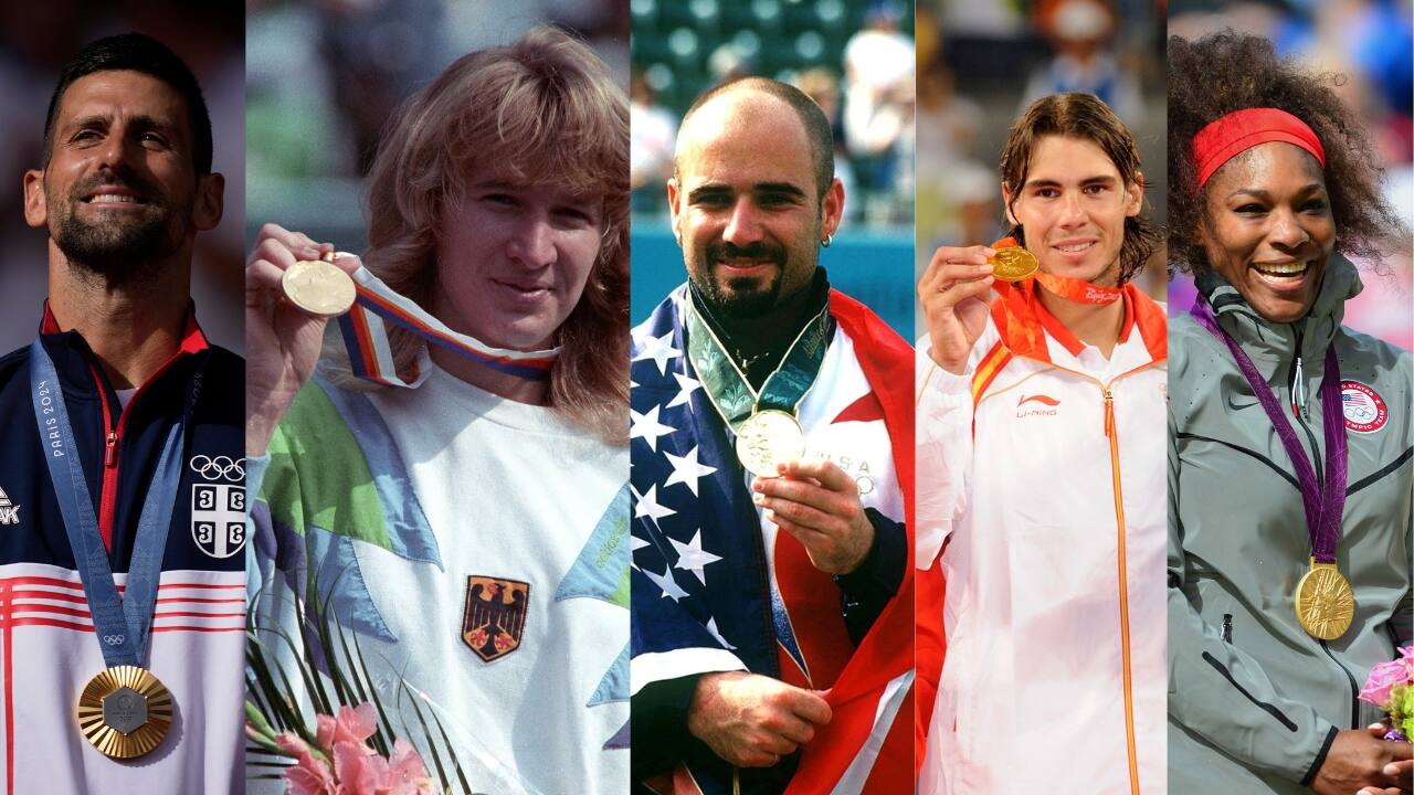 What is a career Golden Slam?: A career Golden Slam is accomplished when a player wins all four Grand Slam tournaments and an Olympic gold medal over the course of their career, though not necessarily in the same calendar year. This achievement highlights a player's success in the sport’s most prestigious events throughout various stages of their career. Here’s a list of tennis players who have achieved the career Golden Slam. (Image: AP)
