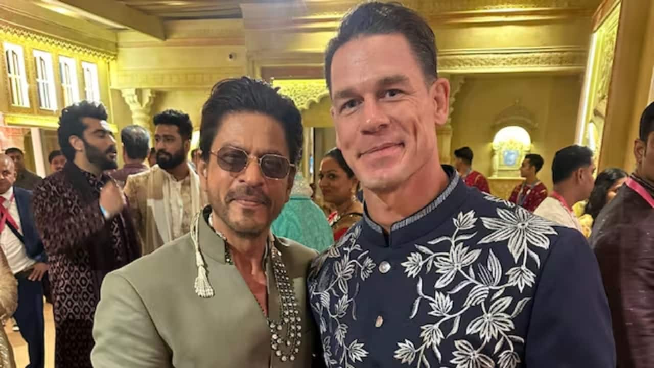 John Cena on meeting Shah Rukh Khan: I was awestruck, starstruck