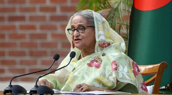The office of Awami League President Sheikh Hasina, located at 3/A in Dhanmondi, was set on fire by protesters, according to Prothomo Alo.