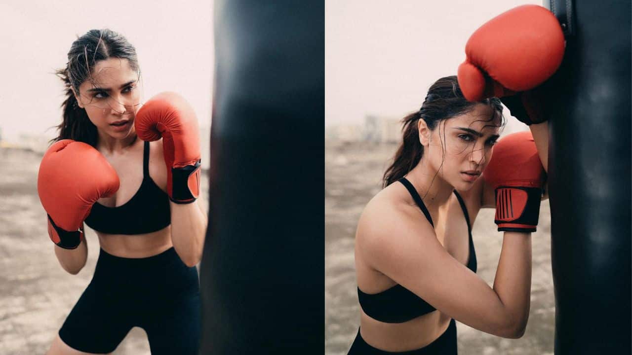 Sharvari learns boxing for upcoming action film Vedaa, says "BEAST MODE on..."