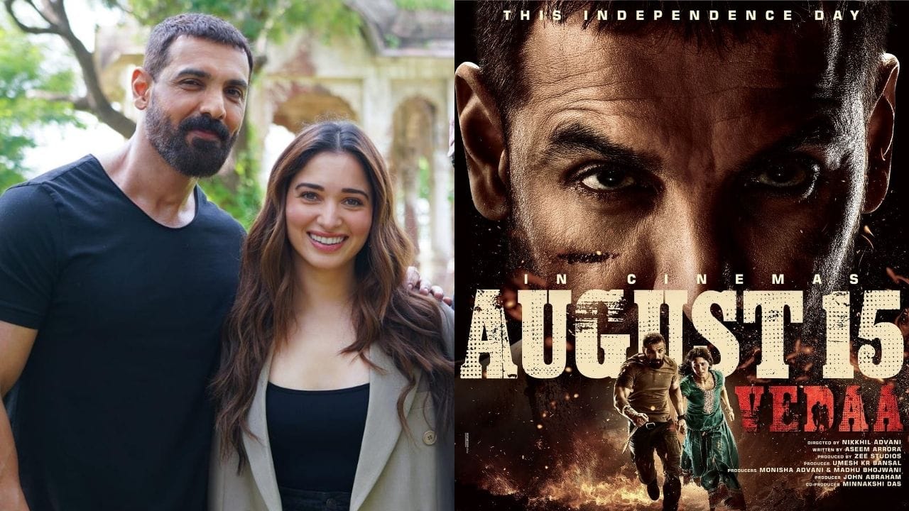 Tamannaah Bhatia defends John Abraham's Vedaa amid trailer launch controversy, says, "Don't judge Vedaa by its cover"