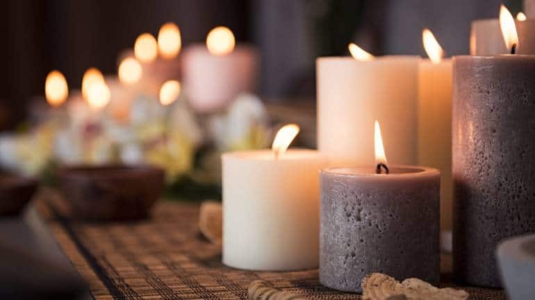 Aromatherapy candles: Aromatherapy candles are designed to enhance your well-being through the use of essential oils. These candles can help reduce stress, improve mood, and promote relaxation. Common scents used in aromatherapy candles include lavender, eucalyptus, and chamomile. Aromatherapy candles are perfect for use during meditation, yoga, or a relaxing bath. They offer a simple way to incorporate the benefits of essential oils into your daily routine (Image: Canva)