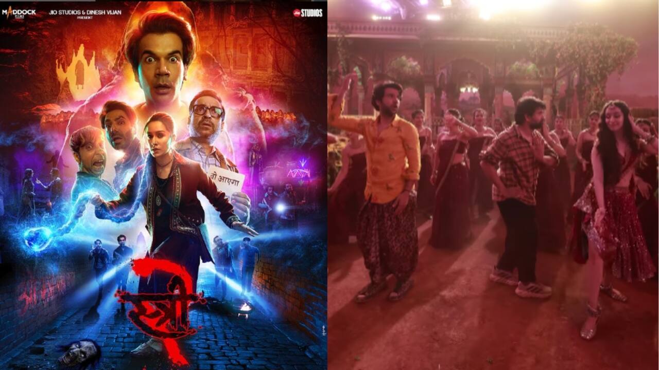 Stree 2: Sneak peek into the fun BTS of 'Aayi Nai' with Rajkummar Rao and Shraddha Kapoor