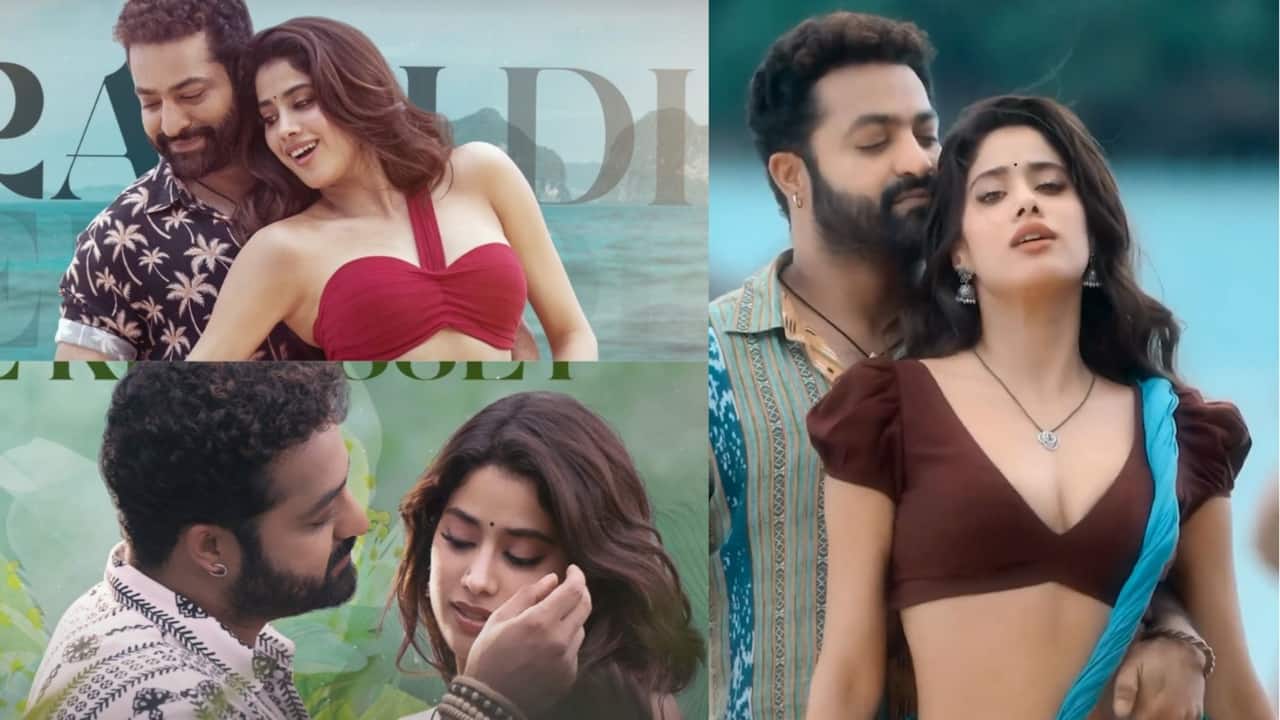 "This chemistry reminds me of NTR sir & Sridevi ma’am", say fans about the Janhvi Kapoor and JR NTR's new song from 'Devara'