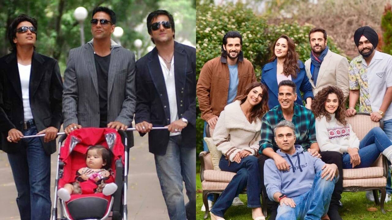 When Heyy Babyy meets Hauli Hauli: Akshay Kumar reunites with Riteish Deshmukh and Fardeen Khan