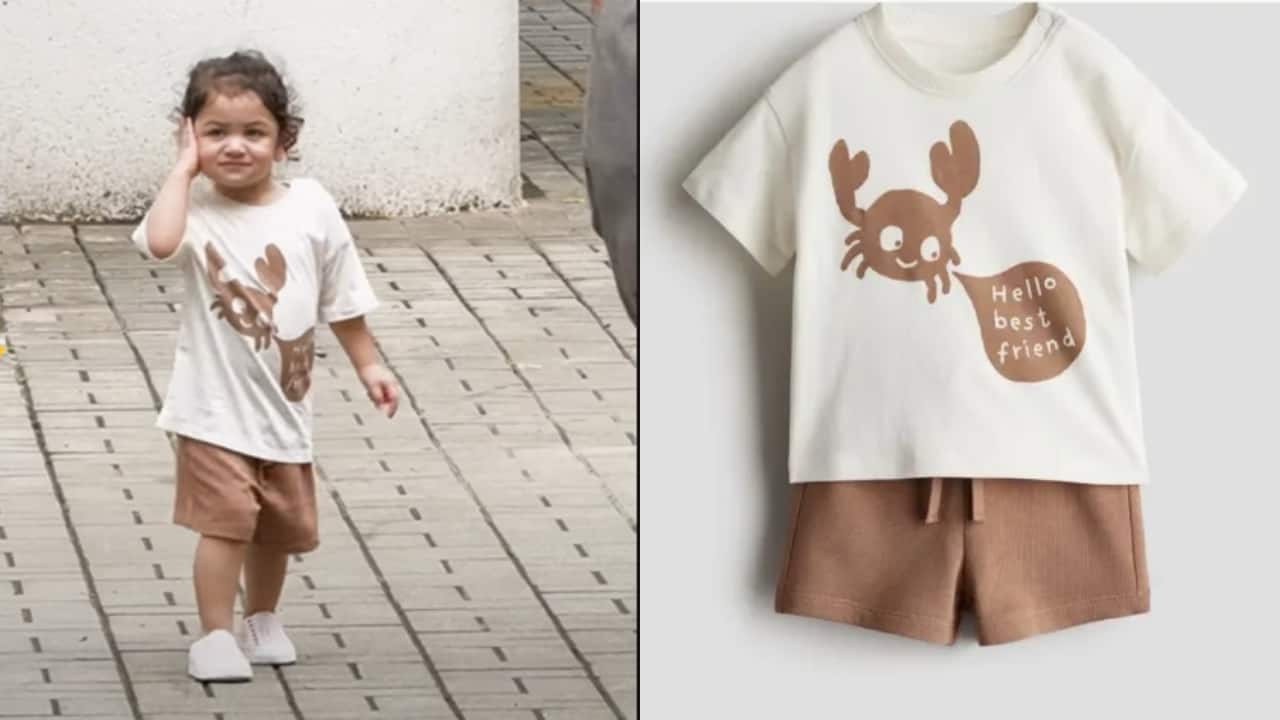 Ranbir Kapoor and Alia Bhatt's daughter Raha wore top and shorts set worth Rs 799, deets inside