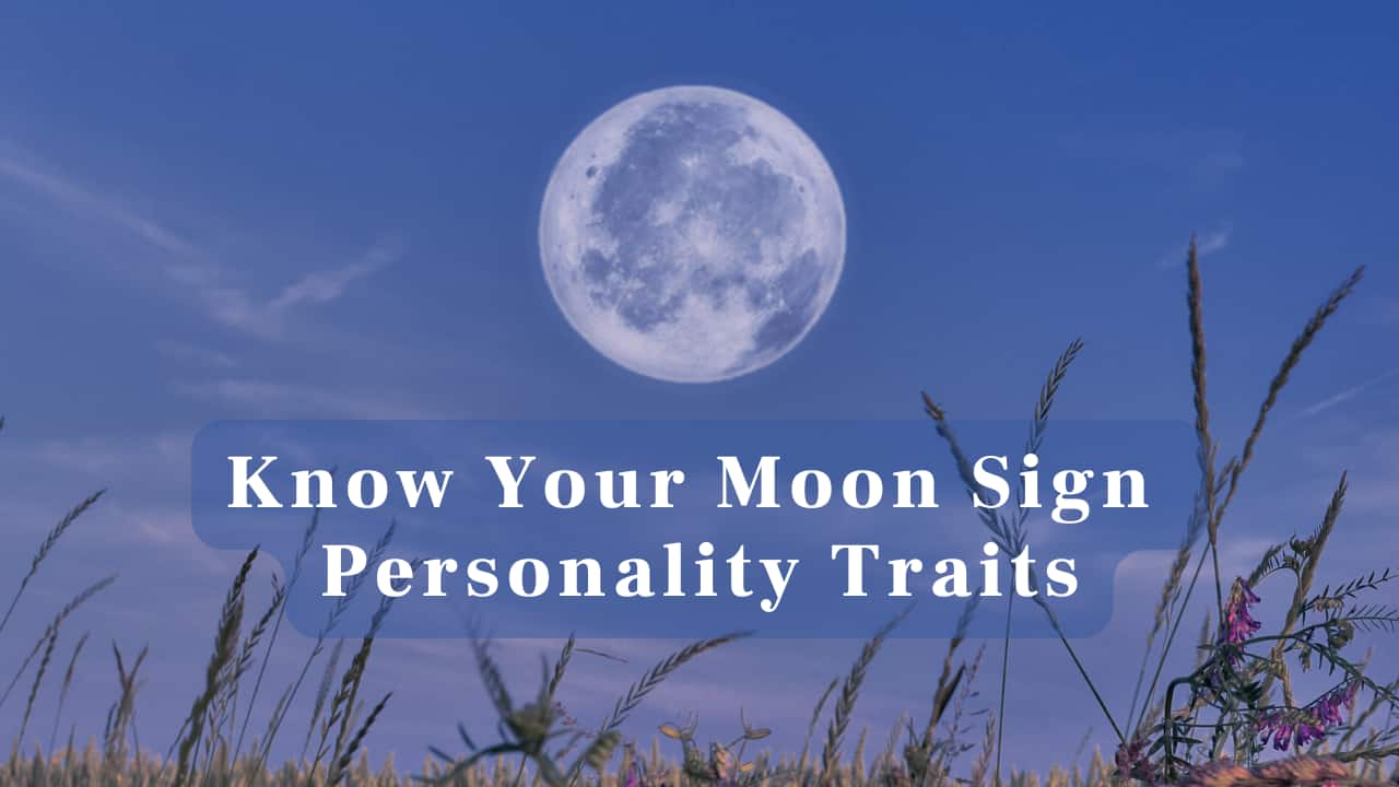 What your Moon sign says about your personality: Fire, earth, air, and water