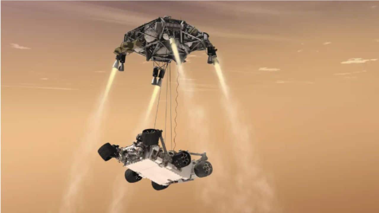 NASA's Curiosity Rover marks 12 years on Mars: How the Sky Crane revolutionized space exploration