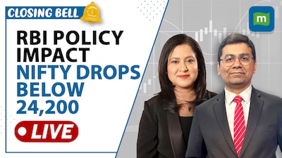 LIVE: Nifty Skids Below 24,200 Post RBI Policy Amid Volatility| BSE, Pidilite In Focus| Closing Bell