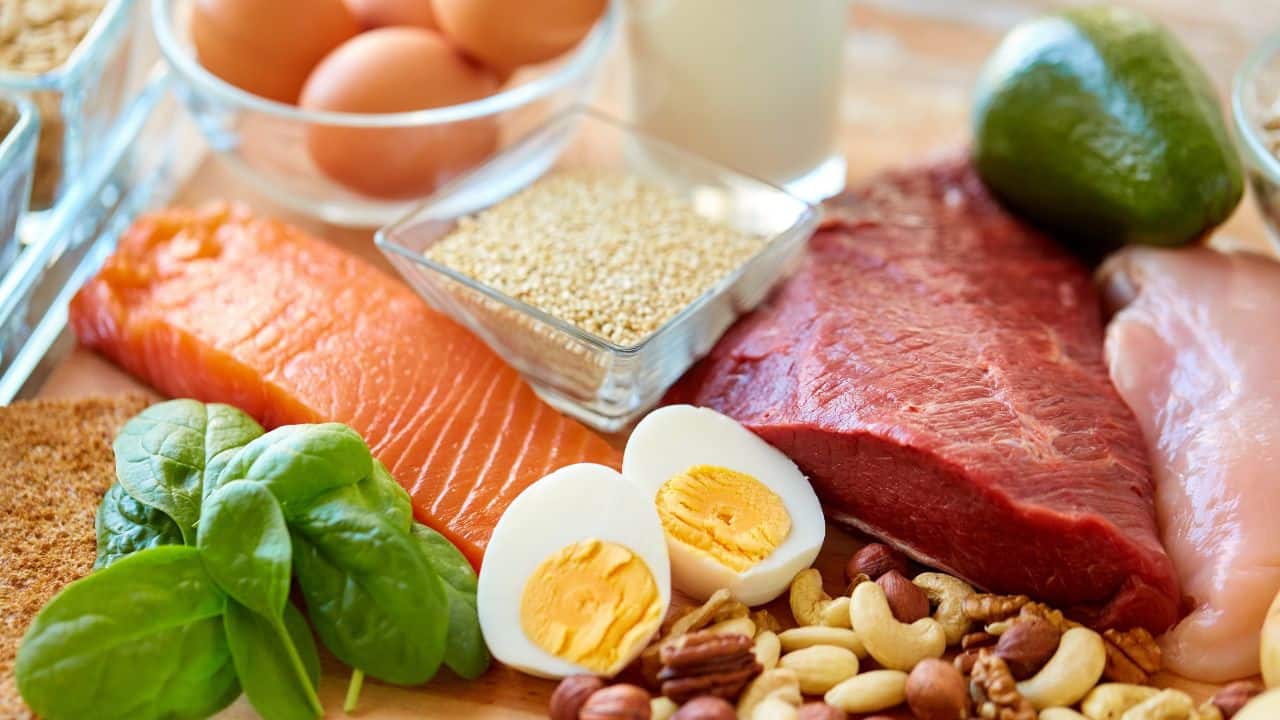 In Your 20s: •Protein: Lean meats, eggs, and legumes help build and repair muscle, which is crucial for a strong immune system and overall bodily function. (image: Canva)