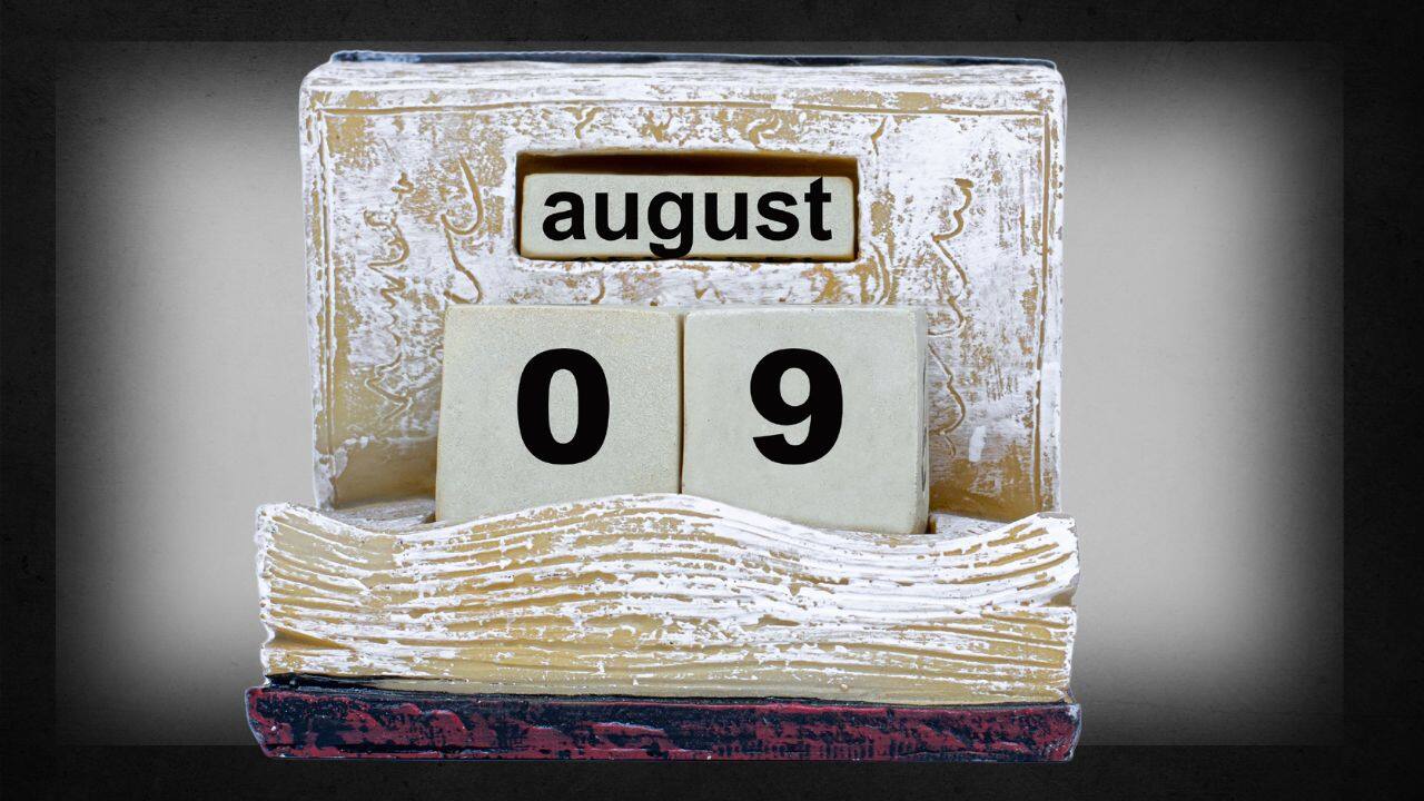 Today in History, August 9:  Moments that Completely Changed the World