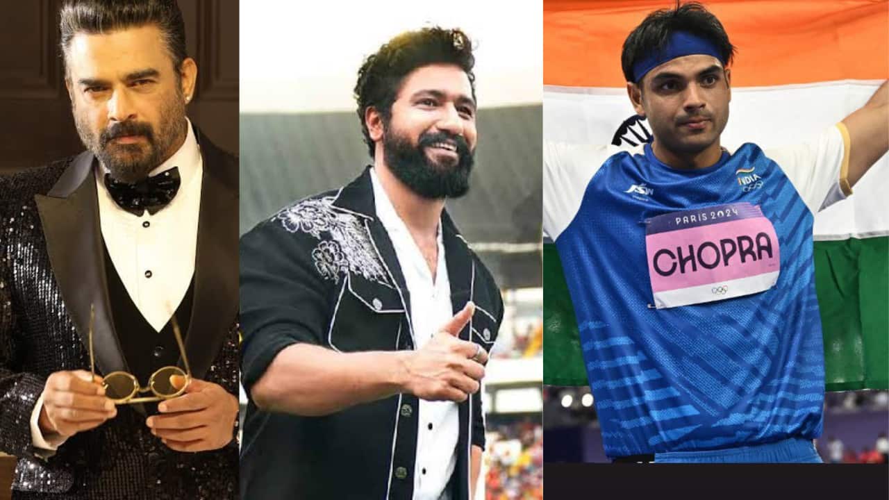 Bollywood celebs Vicky Kaushal, R Madhavan and others congratulate Neeraj Chopra for winning silver medal in Paris Olympics