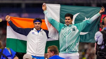Arshad Nadeem finally steps out of Neeraj Chopra’s shadow to smash Olympic record and win gold (PTI Photo)