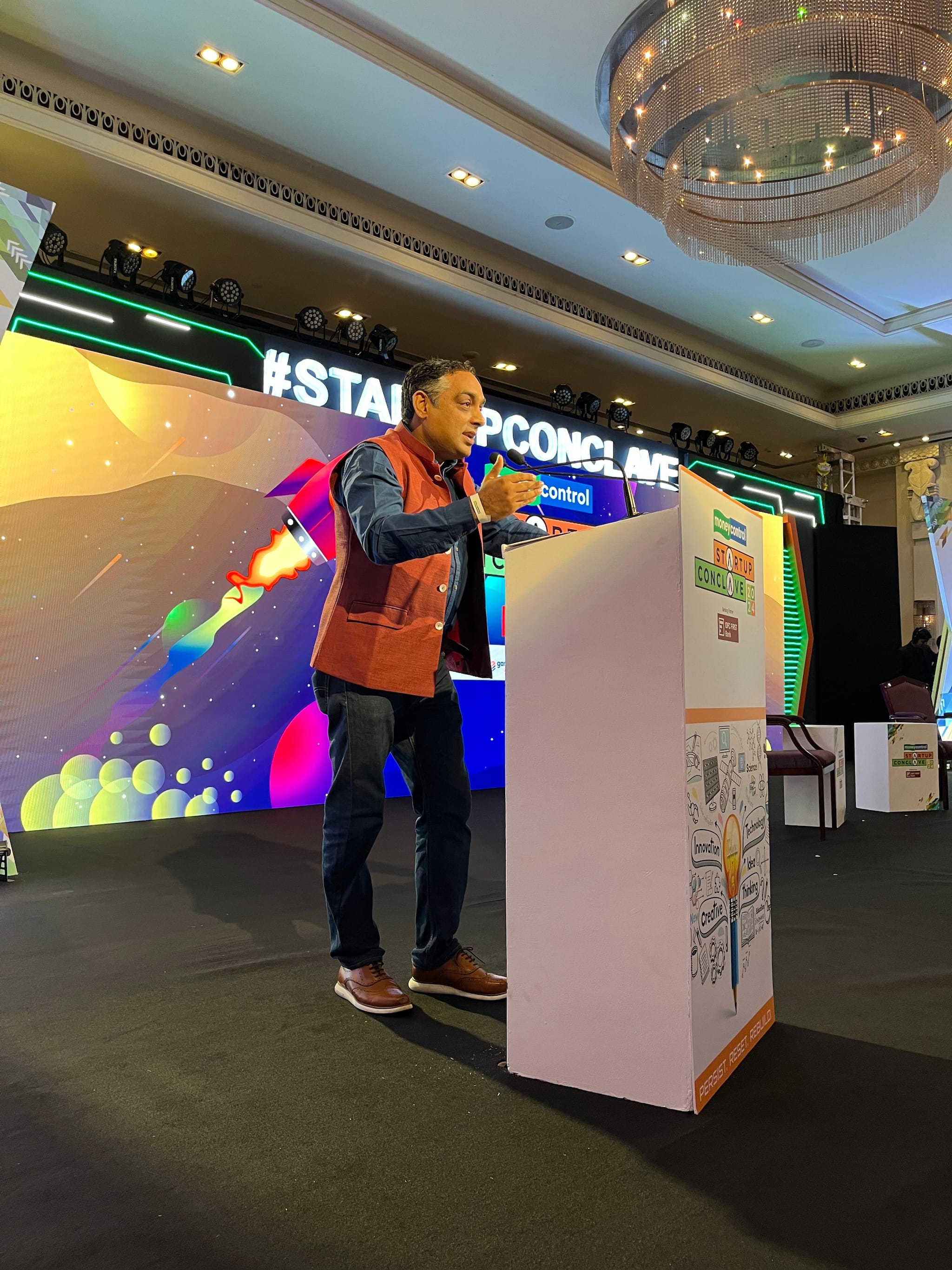 Nalin Mehta, Managing Editor, Moneycontrol takes the stage