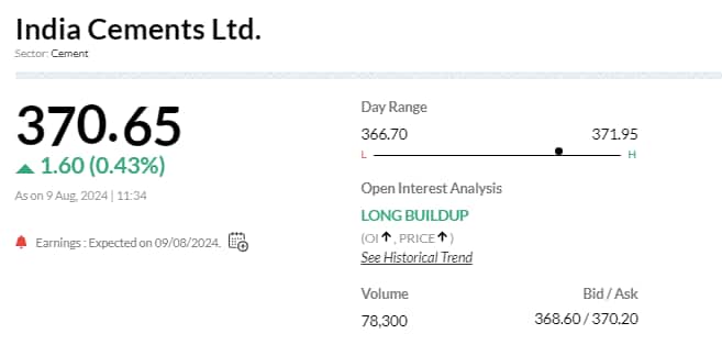 india cement