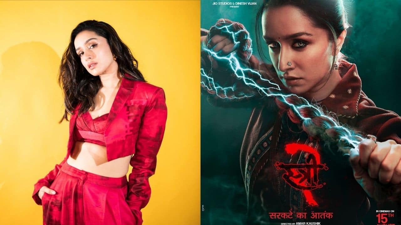 Shraddha Kapoor turns heads in red pantsuit ahead of Stree 2 release