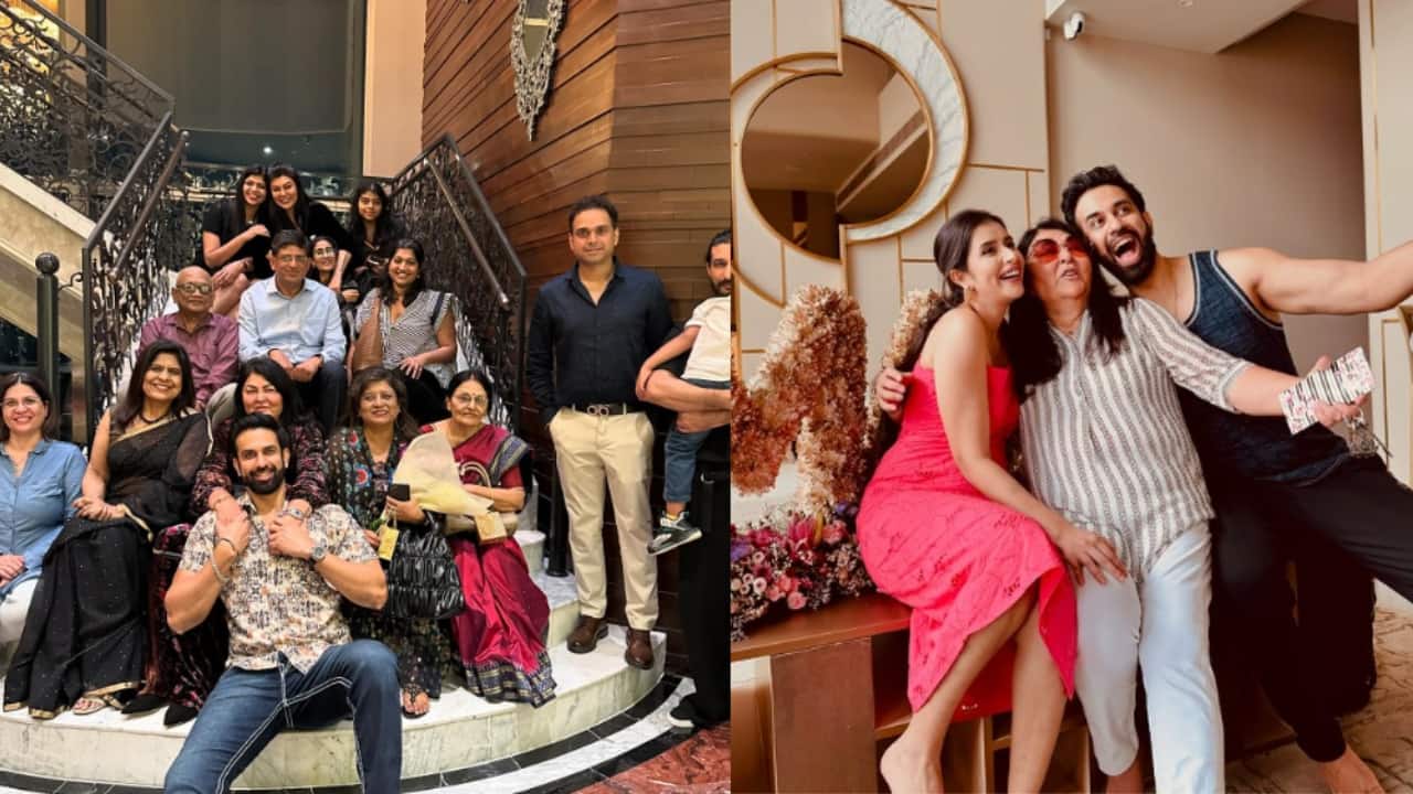 Rajeev Sen, sister Sushmita throw intimate bash for mom on her birthday, ex-wife Charu Asopa and daughter Ziana also attend