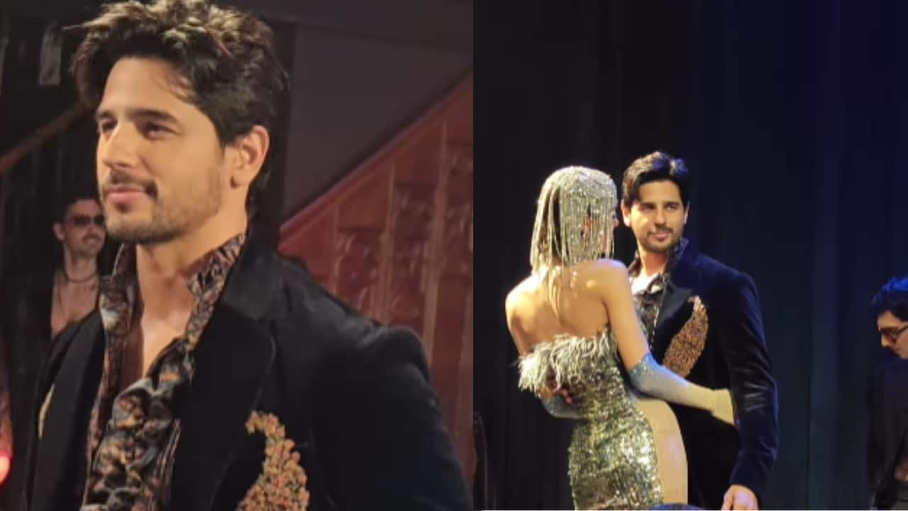 Sidharth Malhotra’s bold ramp walk for Shantanu and Nikhil sparks social media frenzy