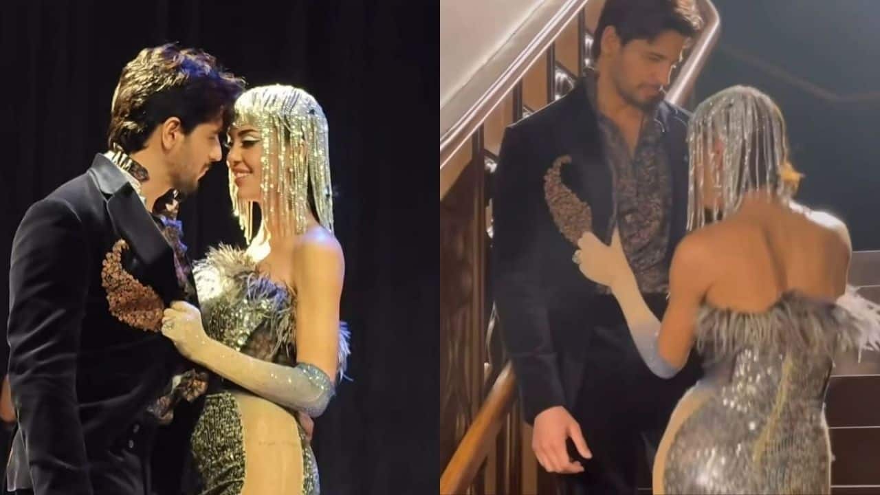 Sidharth Malhotra's intense ramp chemistry with Alicia Kaur sets social media abuzz
